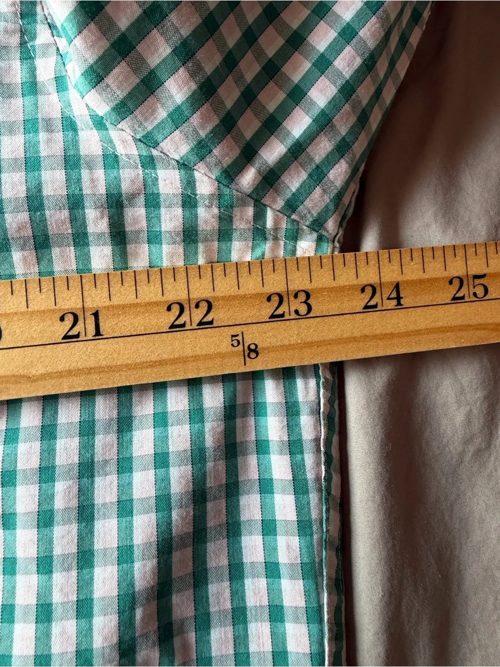J. Crew Slim Untucked Performance Mens Shirt Size XL Checkered Long Sleeve